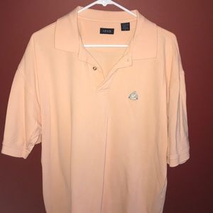 IZOD pink collared shirt